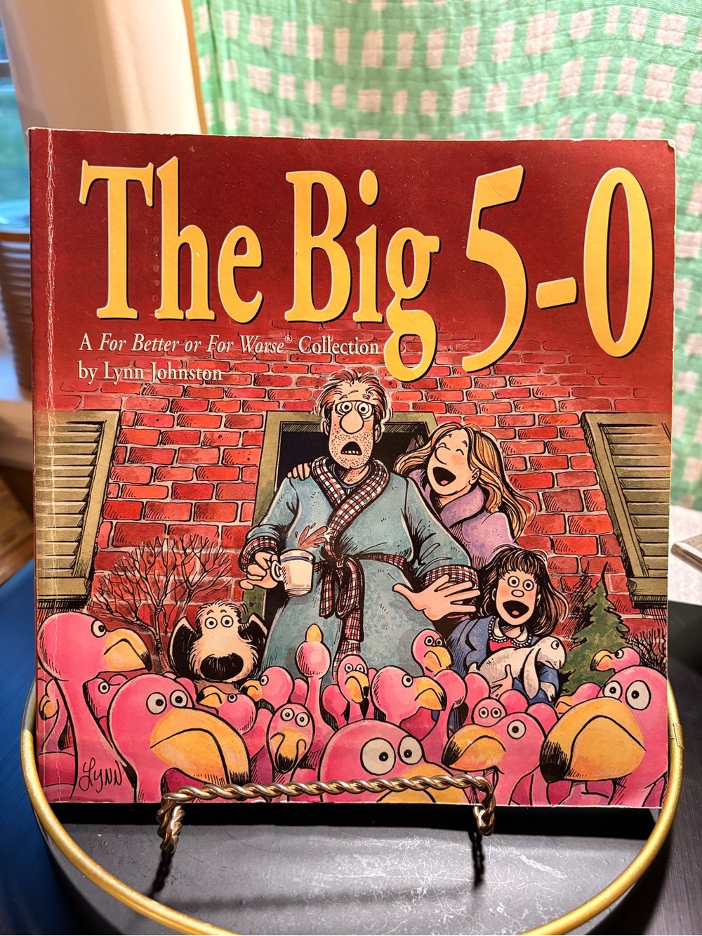 The Big 5-0 Paperback Comic Book - Pink Cover